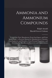 Ammonia and Ammonium Compounds