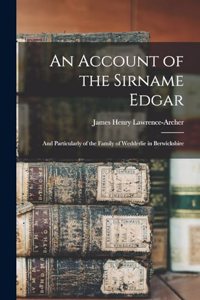 Account of the Sirname Edgar