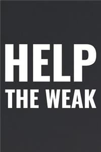 Help The Weak