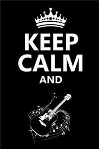Blank Guitar Tab Notebook