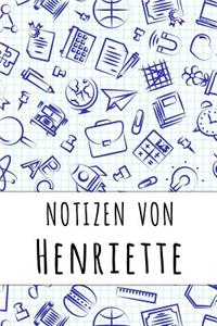 Notizen von Henriette