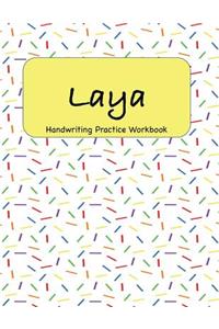 Laya - Handwriting Practice Workbook