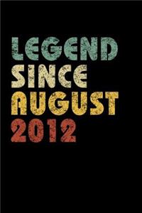 Legend Since August 2012