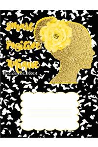 Smart Positive Unique Composition Book