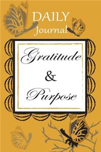 Daily Journal Gratitude and Purpose