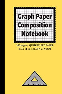 Graph Paper Composition Notebook