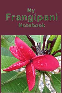 My Frangipani Notebook