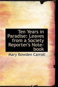 Ten Years in Paradise