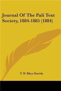 Journal Of The Pali Text Society, 1884-1885 (1884)