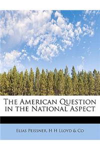 The American Question in the National Aspect