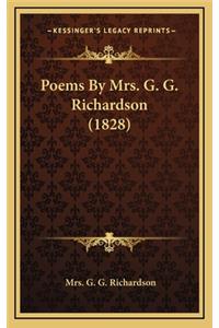 Poems by Mrs. G. G. Richardson (1828)