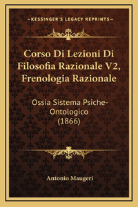 Corso Di Lezioni Di Filosofia Razionale V2, Frenologia Razionale