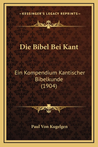 Die Bibel Bei Kant
