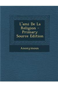 L'Ami de La Religion