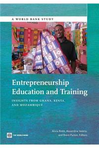 Entrepreneurship Education and Training