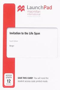 LaunchPad for Invitation to the Life Span (12 Month Access Card)