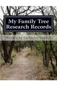 My Family Tree Research Records