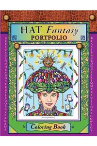 Hat Fantasy Portfolio Coloring Book