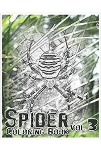 Spider Coloring Book: 3