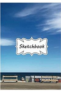 Sketchbook Seaside: Blank Paper for Drawing, Doodling or Sketching (Sketchbooks)