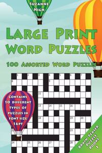Large Print Word Puzzles