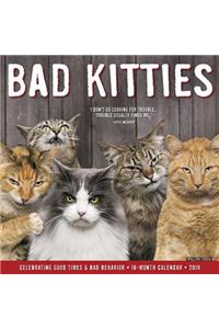 Bad Kitties 2019 Wall Calendar