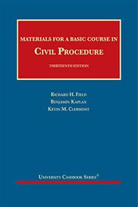 Materials for a Basic Course in Civil Procedure