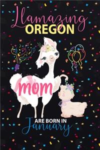 Llamazing Oregon Mom are Born in January