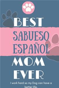 Best Sabueso Español Mom Ever Notebook Gift