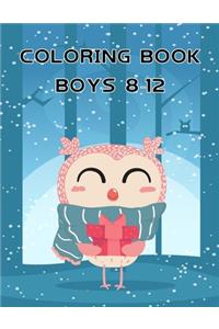 Coloring Book Boys 8-12