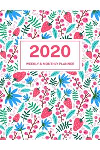 2020 Weekly & Monthly Planner