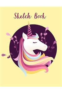 Unicorn Sketch Book