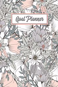 Goal Planner: Daily, Weekly & Monthly Goals Setting Journal Undated