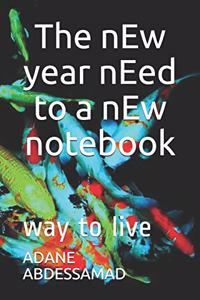 The new year need to a new notebook