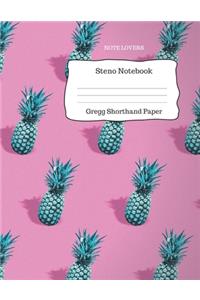 Steno Notebook - Gregg Shorthand Paper