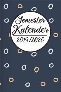 Semester Kalender 2019 / 2020