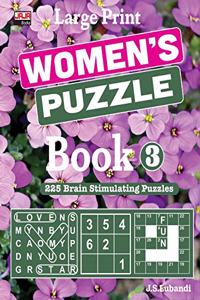 Large Print WOMEN'S PUZZLE Book 3