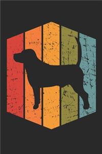 Retro Rottweiler Notebook - Gift for Rottweiler Lovers and Dog Owners - Vintage Rottweiler Diary - Rottweiler Writing Journal