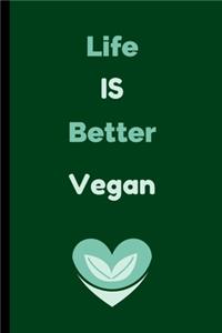 Life Is Better Vegan