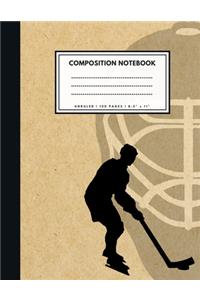 Unruled Composition Notebook