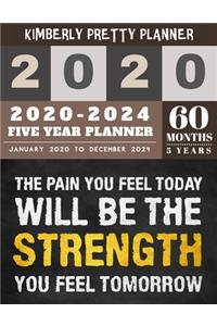 5 Year Planner 2020-2024