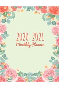 2020-2021 Monthly Planner