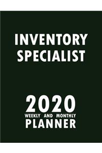 Inventory Specialist 2020 Weekly and Monthly Planner