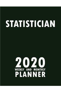 Statistician 2020 Weekly and Monthly Planner