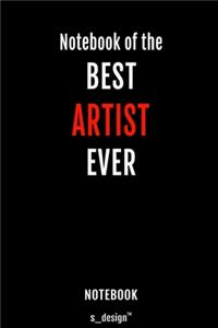 Notebook for Artists / Artist