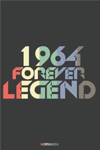 1964 Forever Legend Notebook