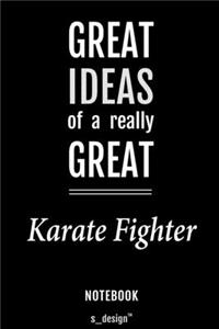 Notebook for Karate Fighters / Karate Fighter