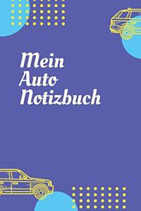 Mein Auto Notizbuch