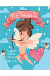 Happy Valentines Day Activity Book For Kids