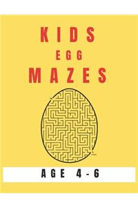 Kids Egg Mazes Age 4-6